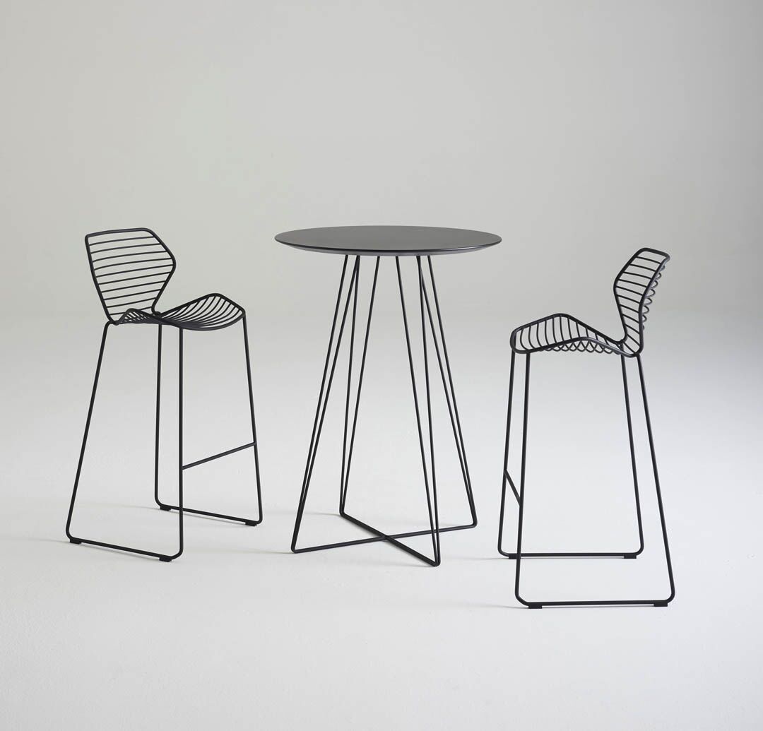 ginkgo wire round table | davis furniture - image 4