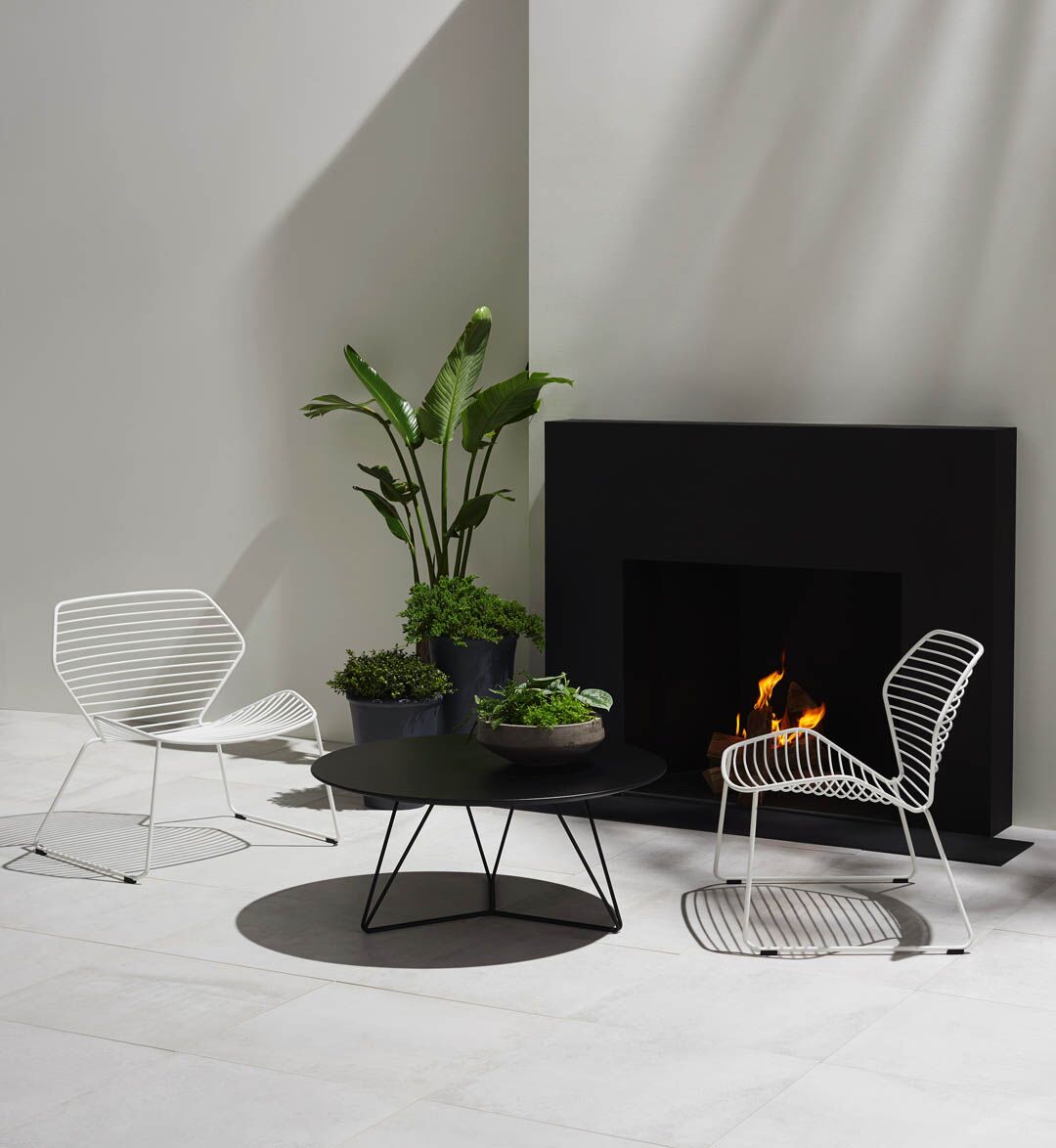 ginkgo wire round table | davis furniture - image 10