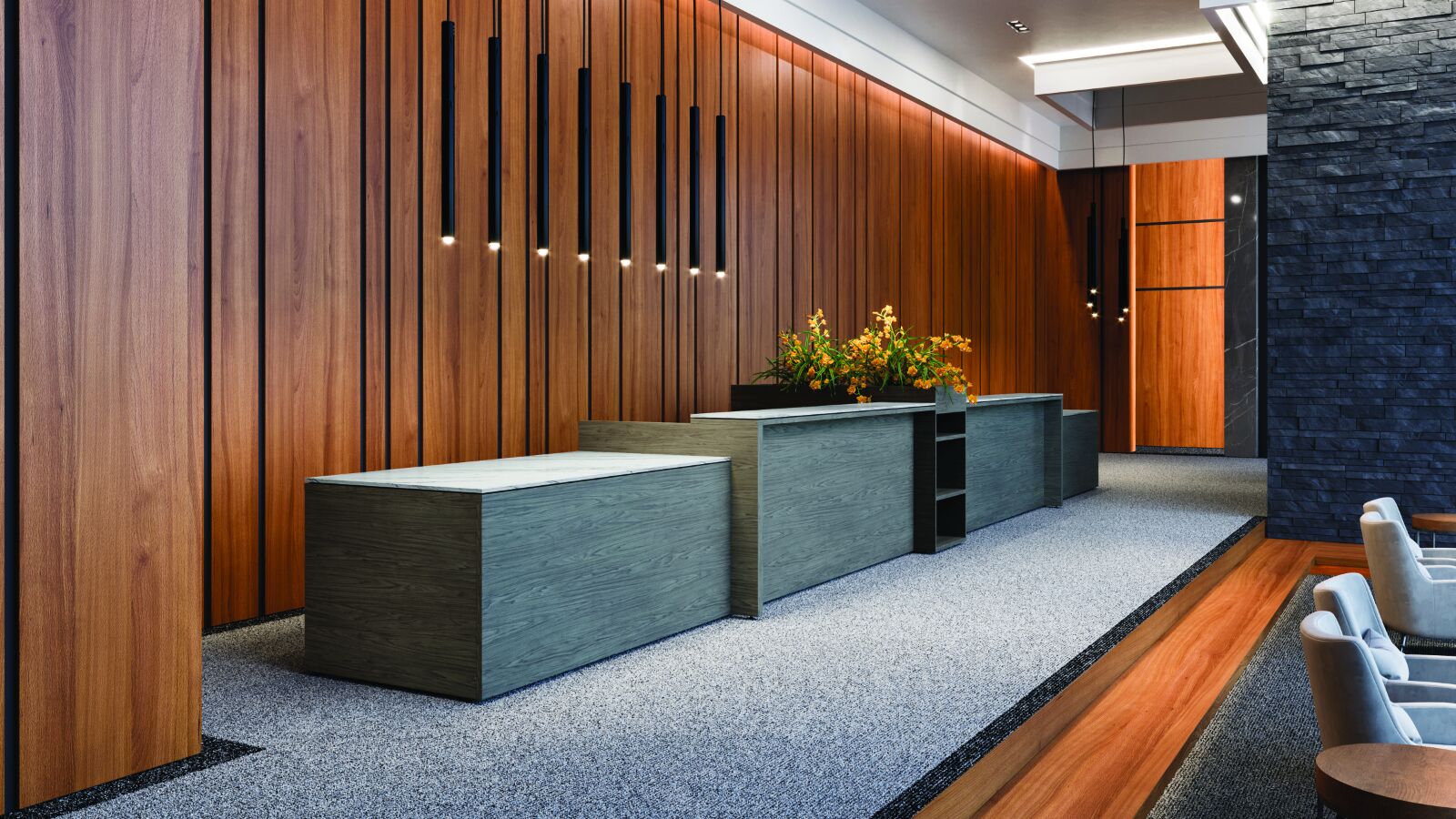 sideshare reception desk | three h - image 4
