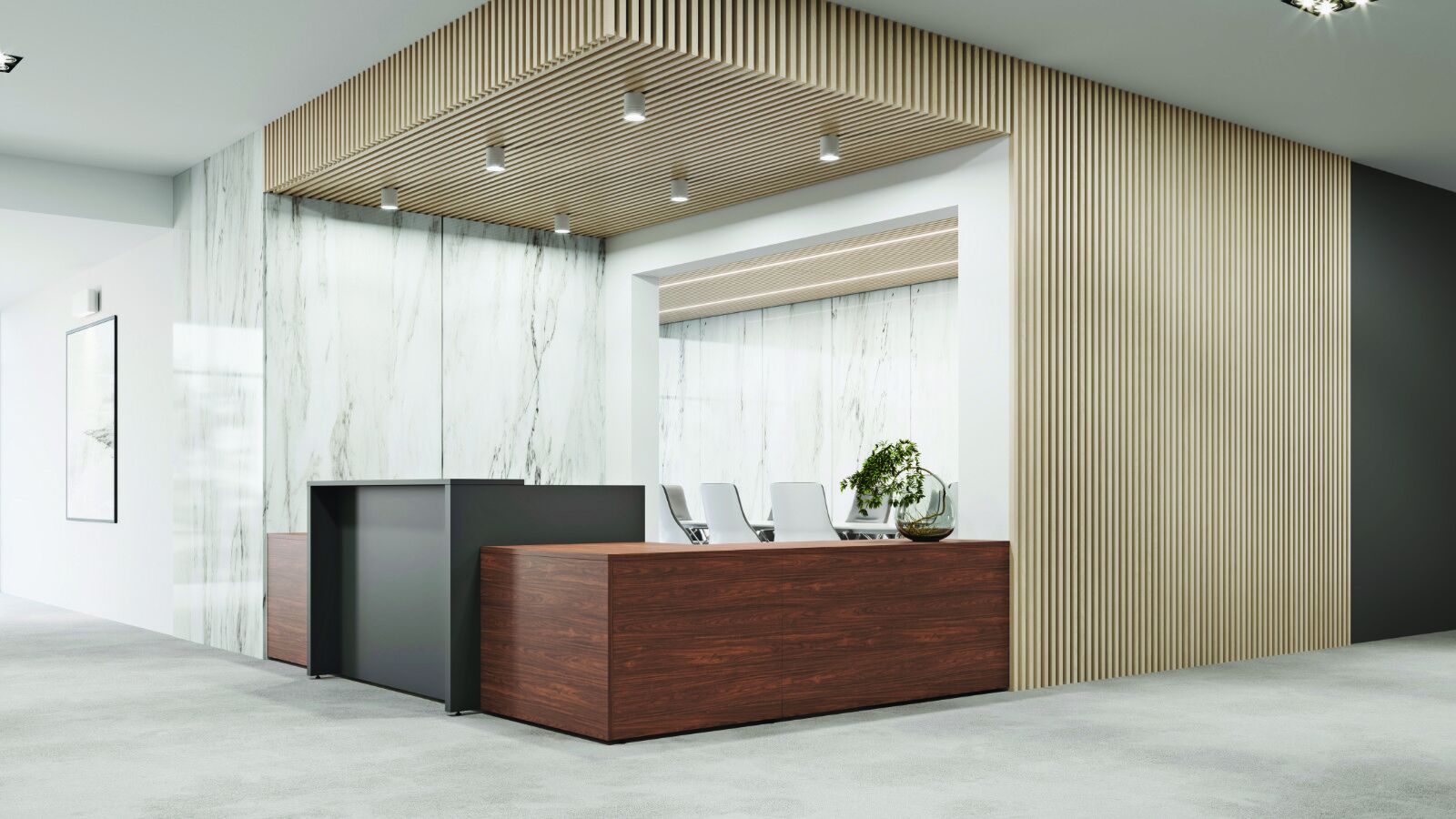 sideshare reception desk | three h - image 2