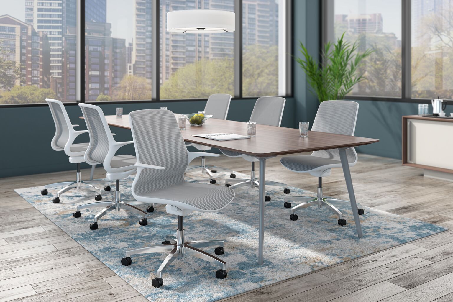 omnia all mesh conference chair | 9to5 seating - image 7
