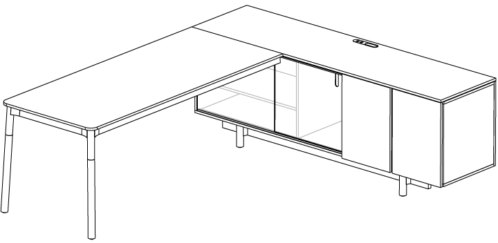 woodstock™ private office furniture | three h - image 41