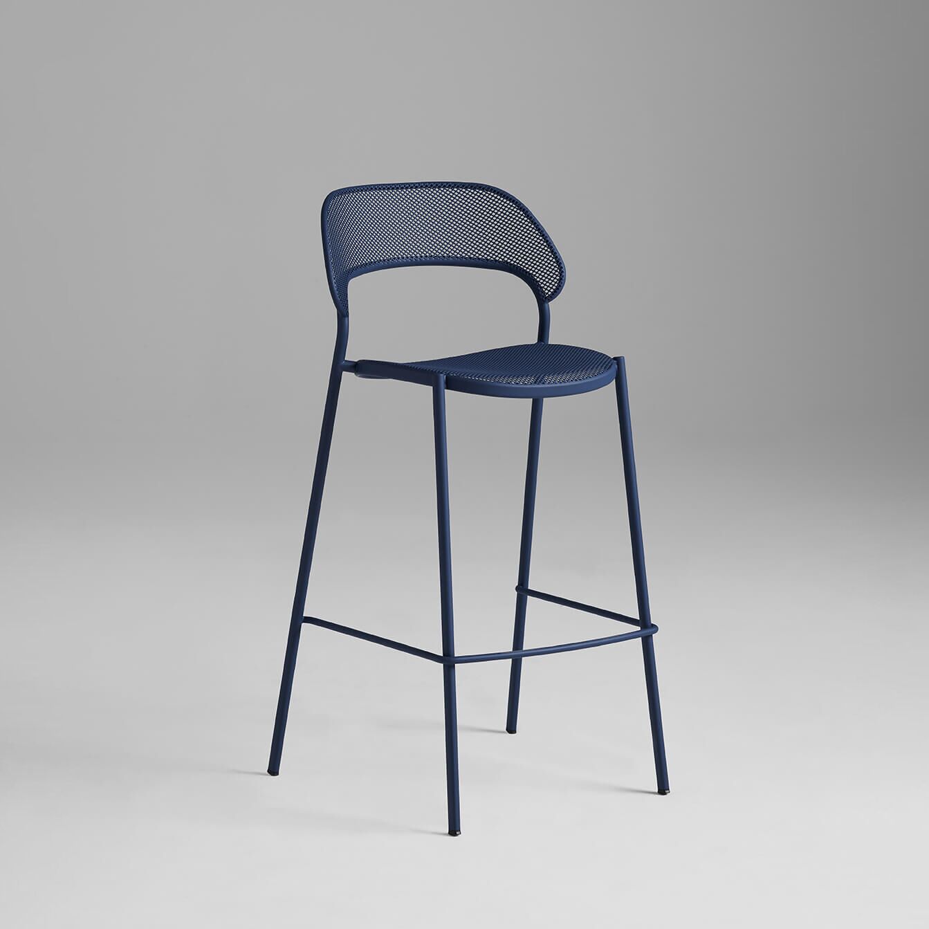 davis ariel steel barstool