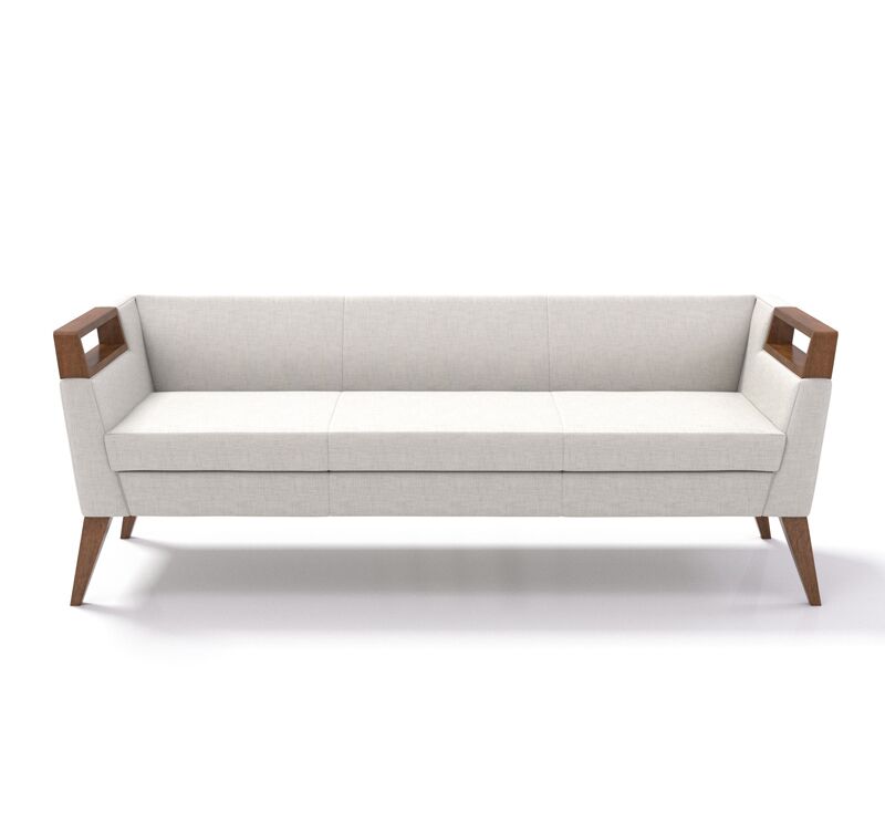 clarke lowback wood lounge chair | coriander designs - image 6
