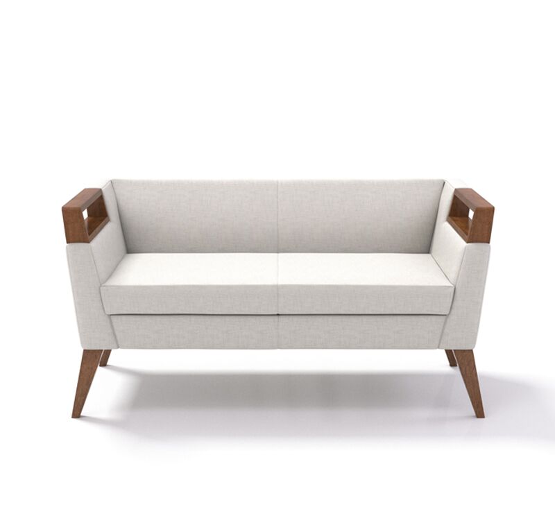 clarke lowback wood lounge chair | coriander designs - image 8