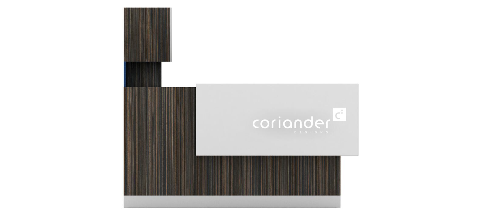 oly reception desk | coriander designs - image 8