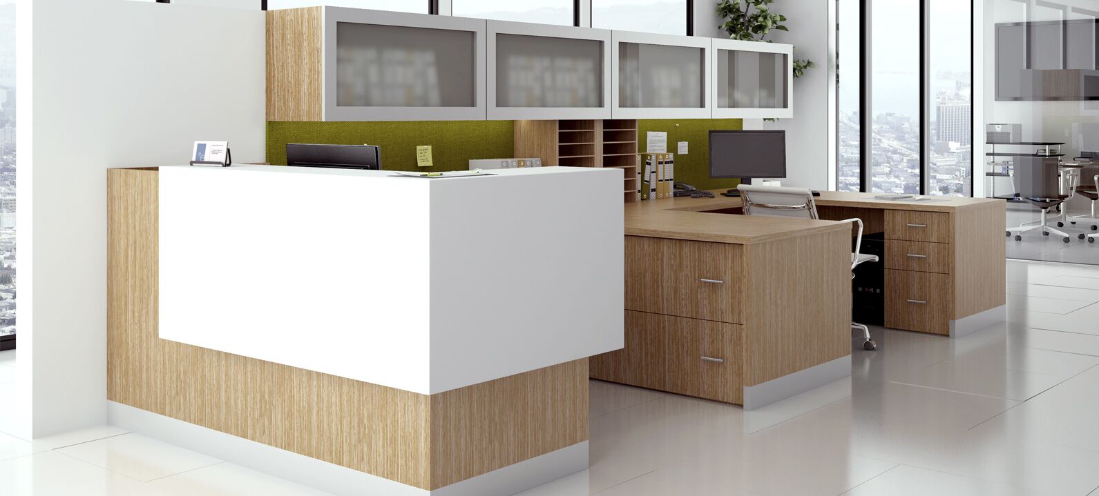 oly reception desk | coriander designs - image 5