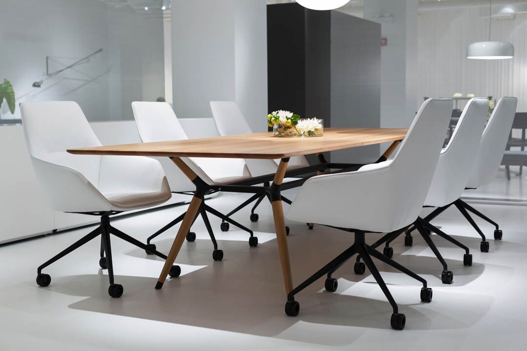 x2 conference table | davis furniture - image 5