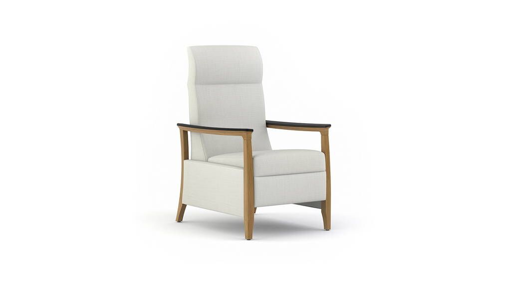 ofs carolina modern amenity three position recliner seating healthcare alan desk