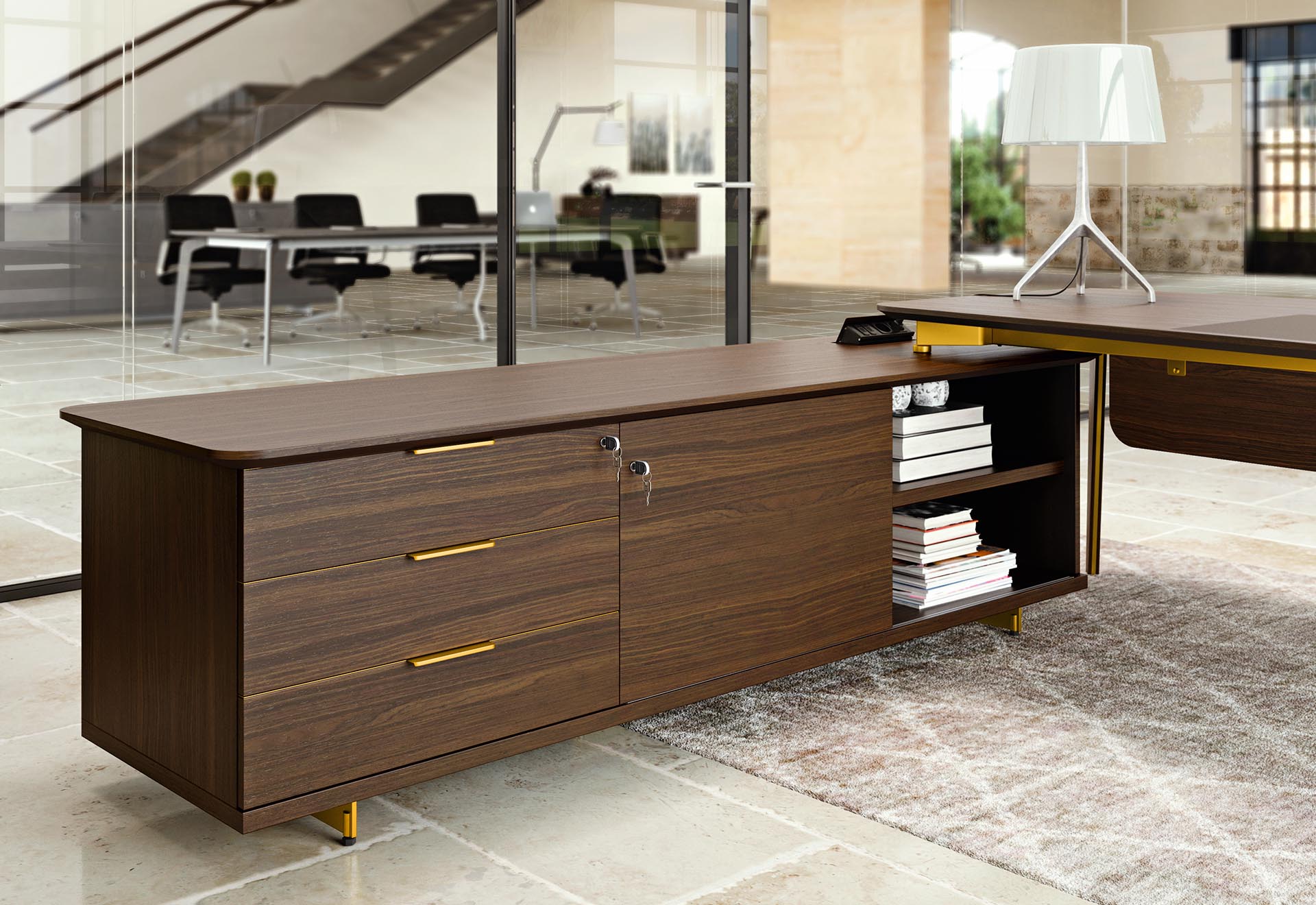 blade modern executive desk | alea - image 20