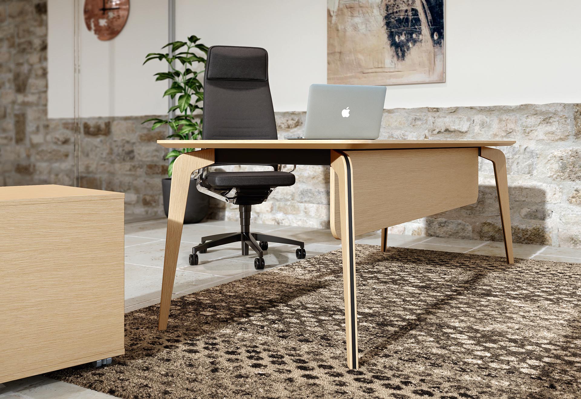 blade modern executive desk | alea - image 7