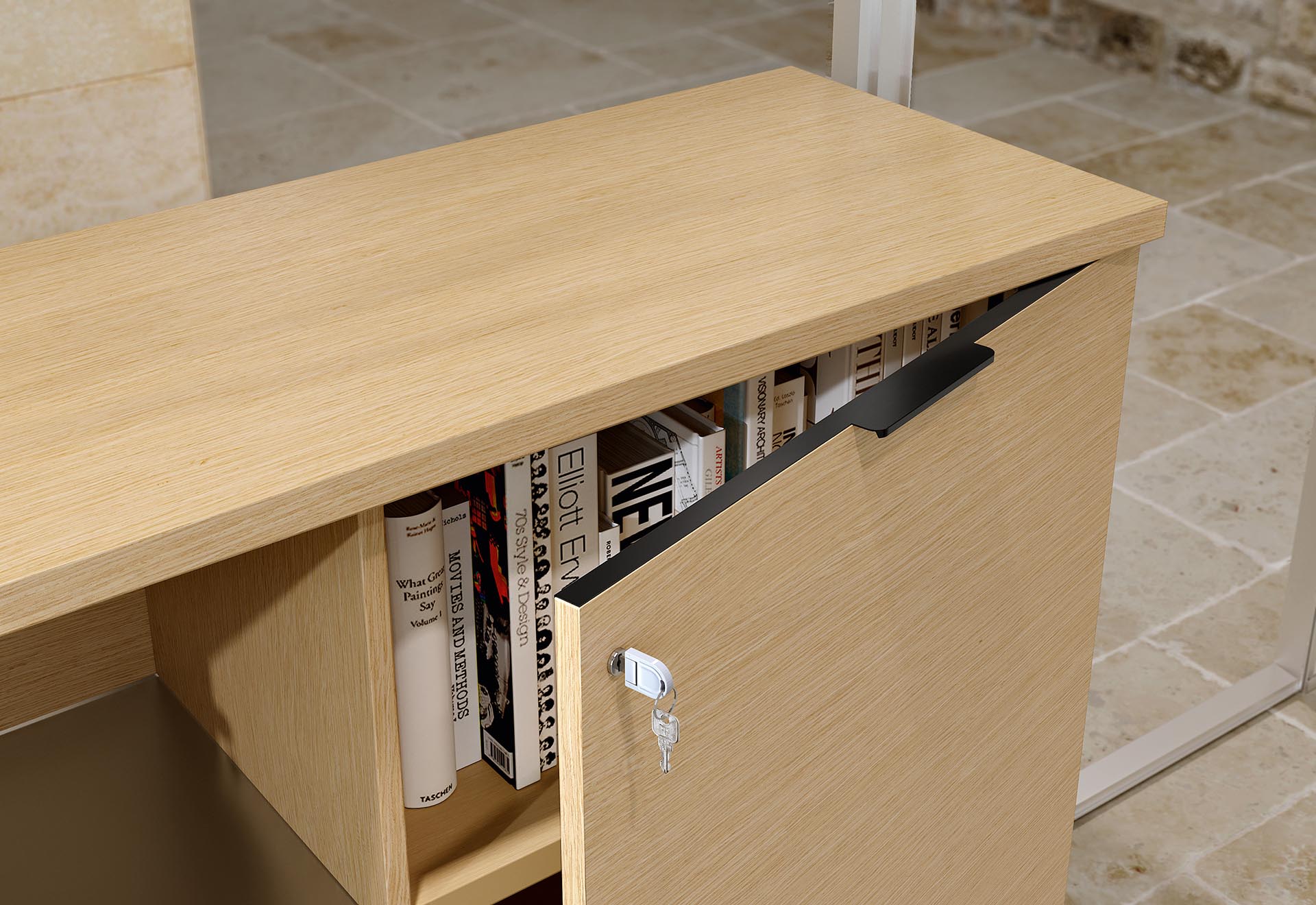 blade modern executive desk | alea - image 4