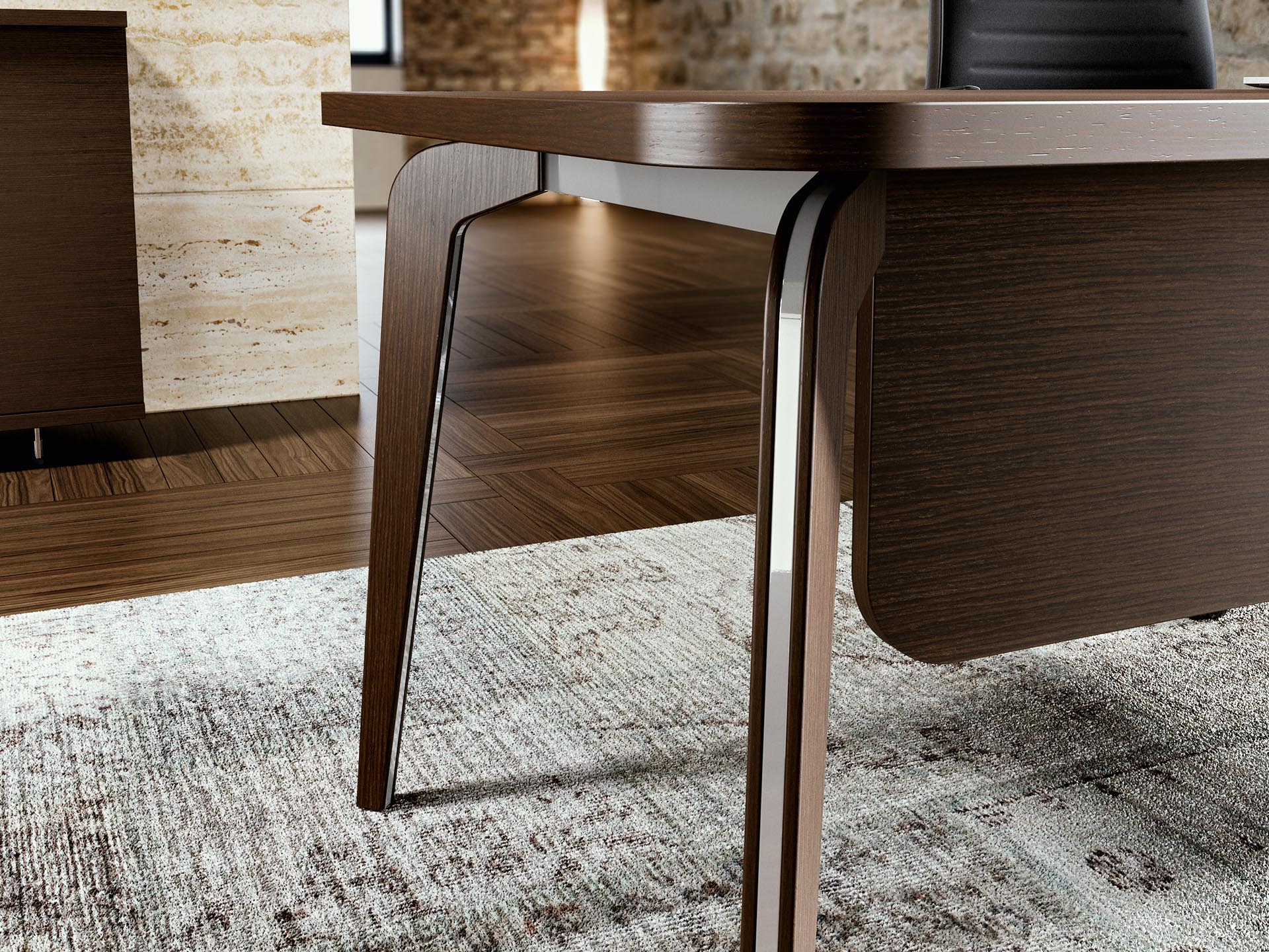 blade modern executive desk | alea - image 26