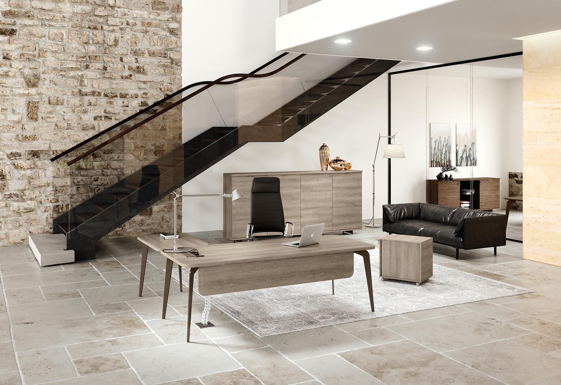 blade modern executive desk | alea - image 25