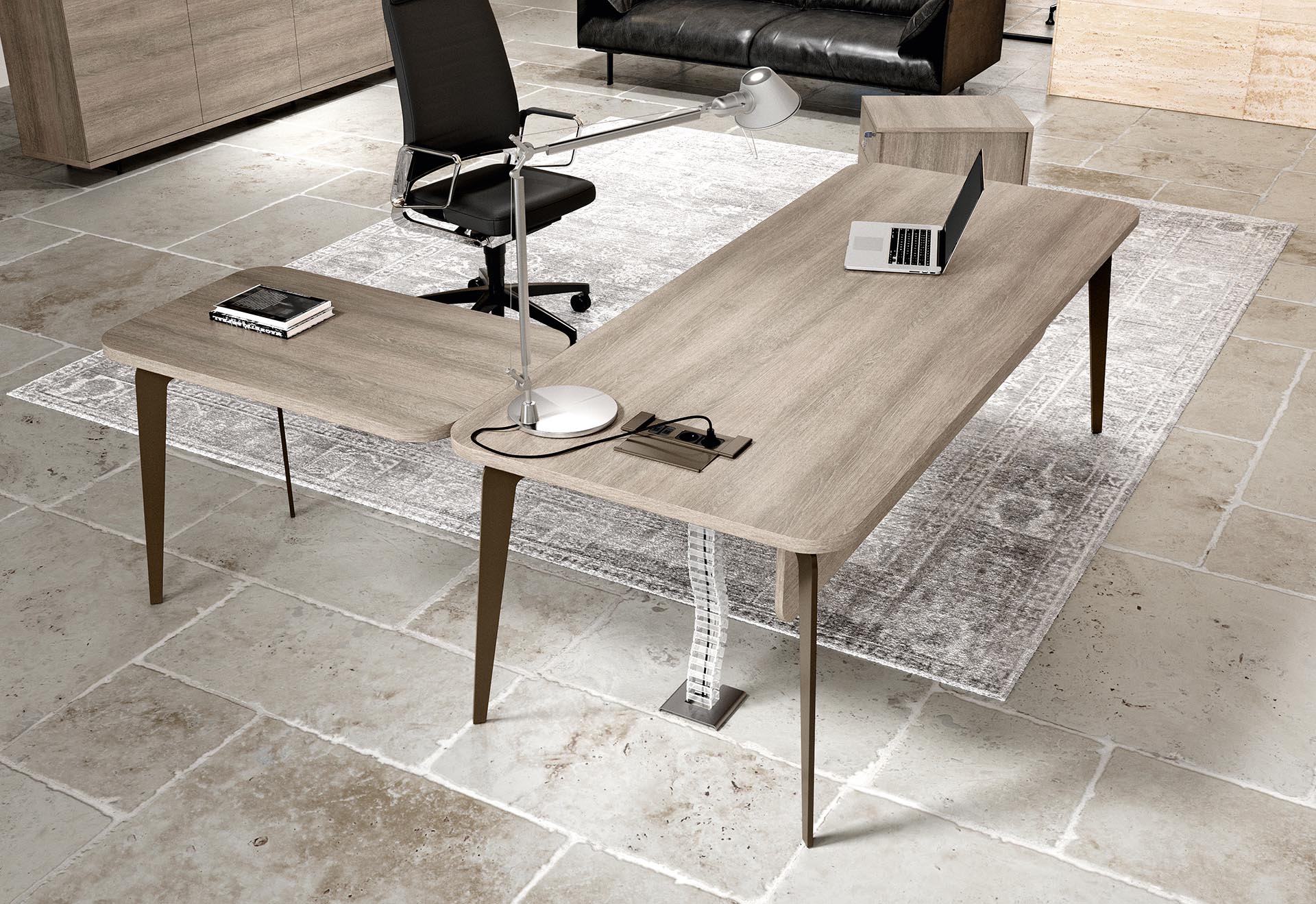 blade modern executive desk | alea - image 23