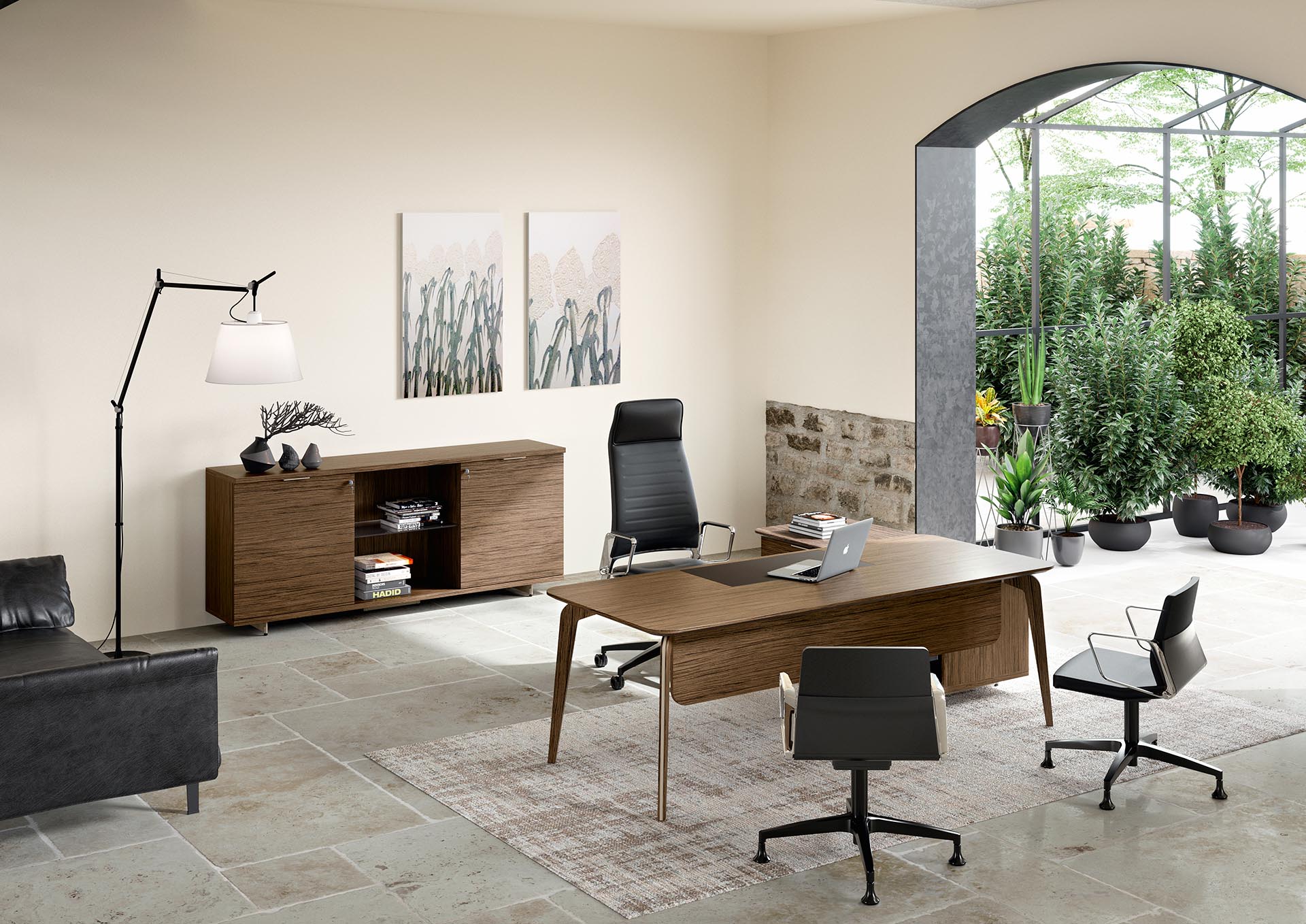 alan desk blade executive office alea
