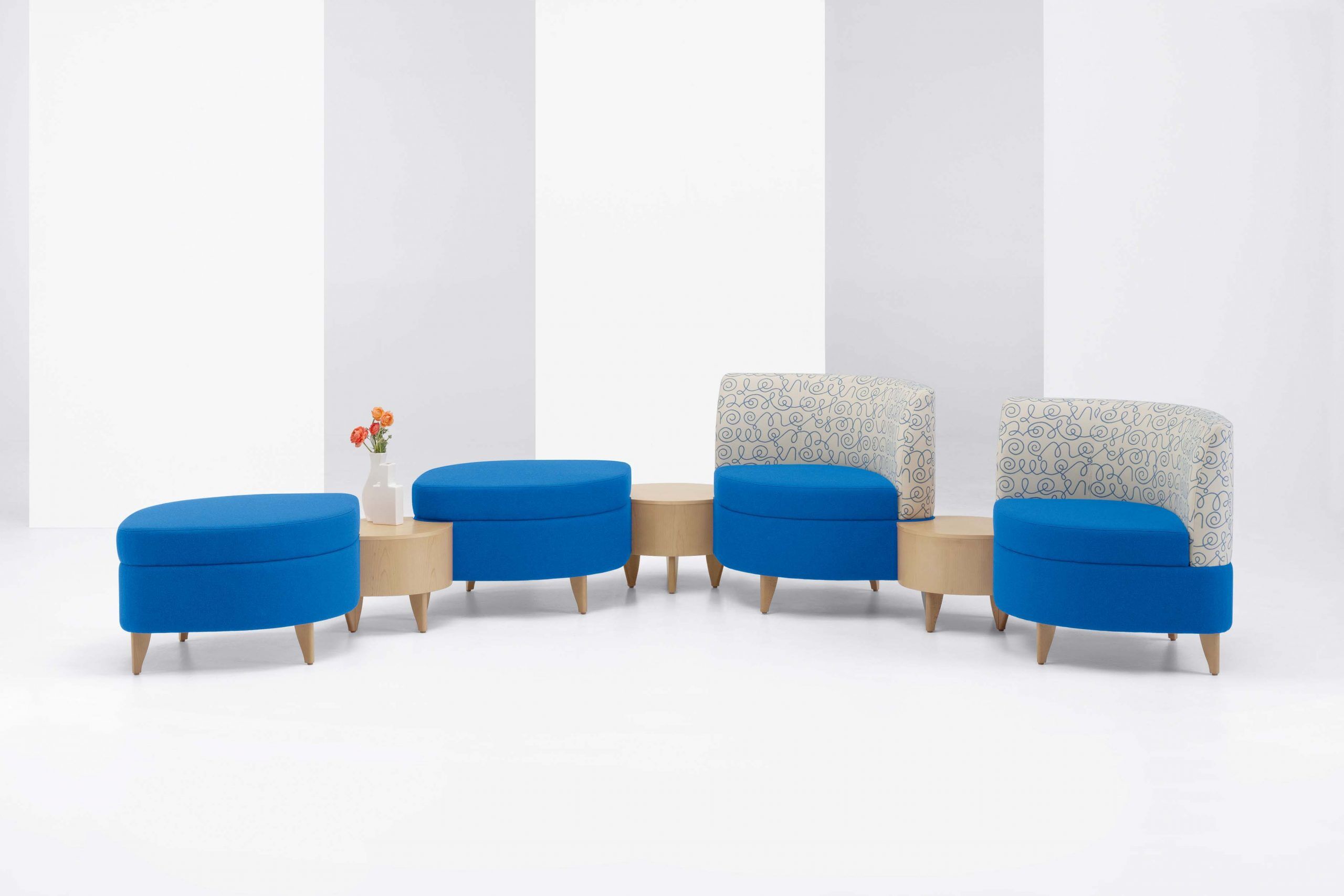 leaf ottomans lounge seating | arcadia - image 3