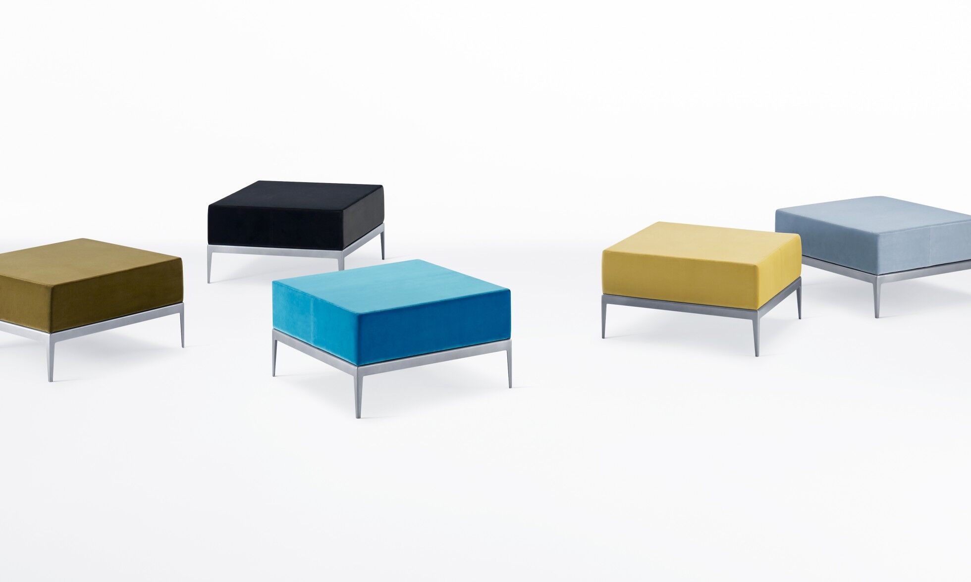 scape ottomans and modular lounge seating